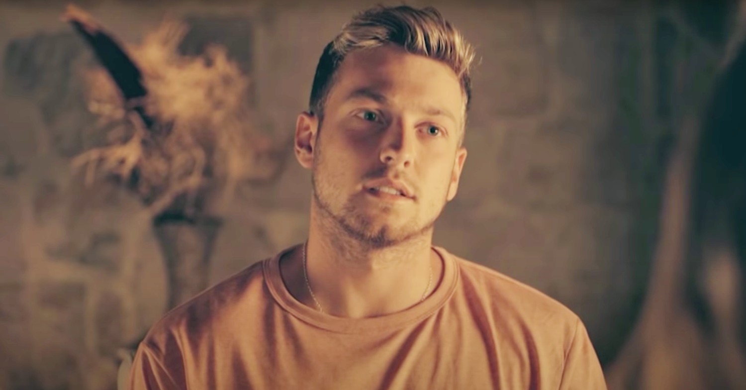 Sam Thompson frowning on Made In Chelsea