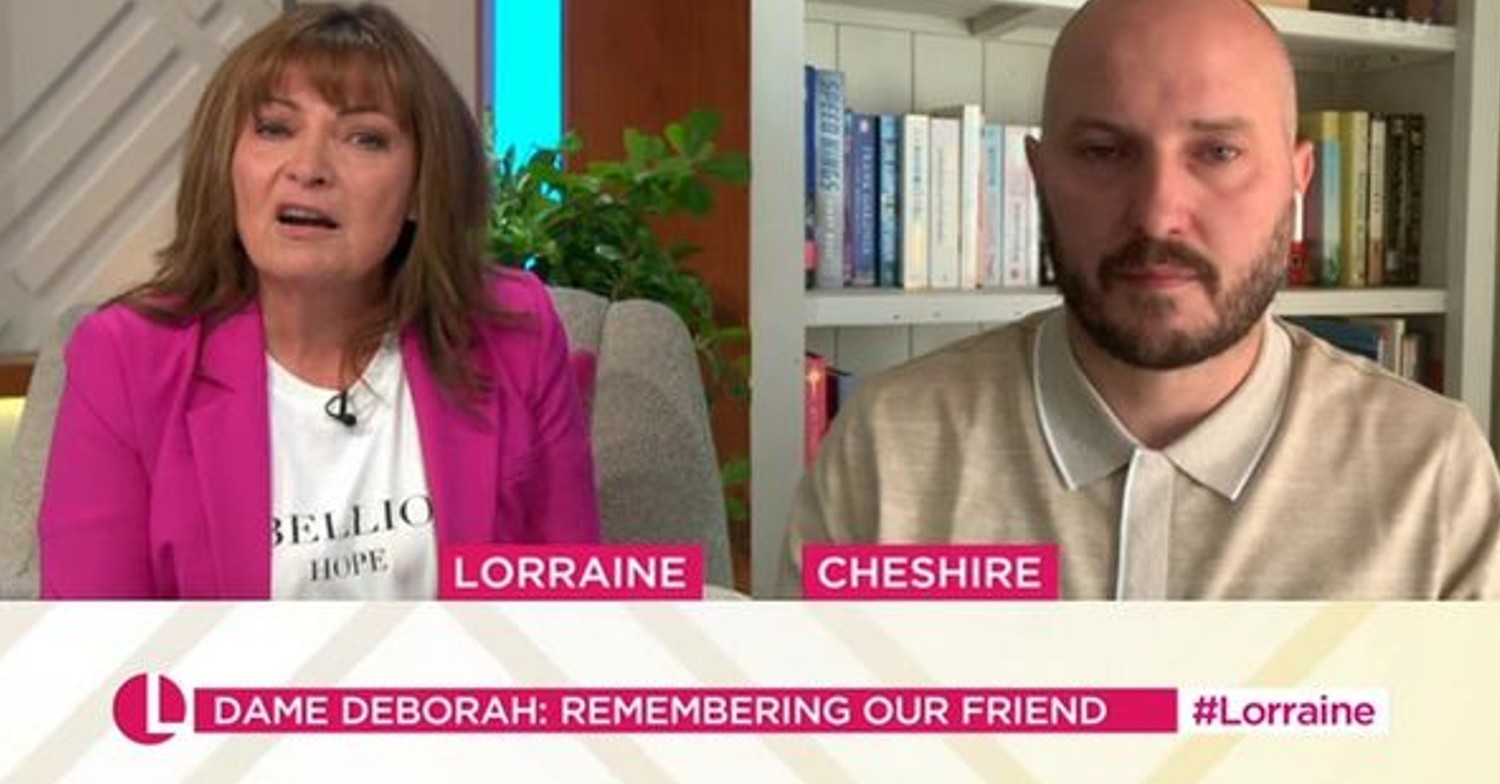 Deborah James' friend leading tributes on Lorraine on Wednesday