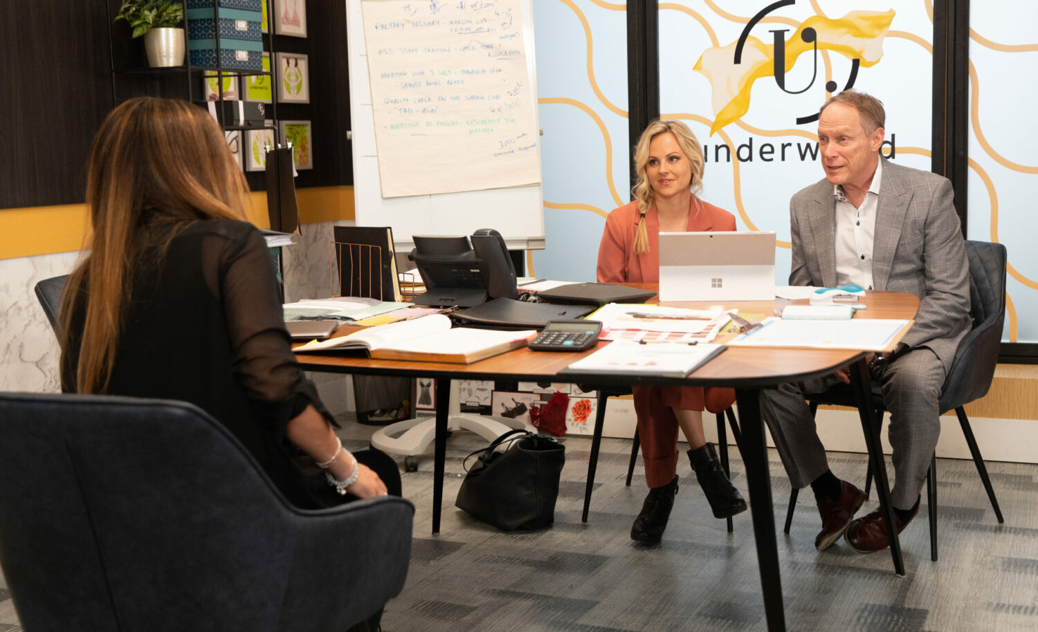 Corrie Sarah is impressed with Stephen's business advice