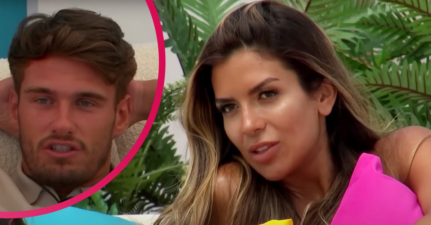Jacques and Ekin-Su on Love Island 2022