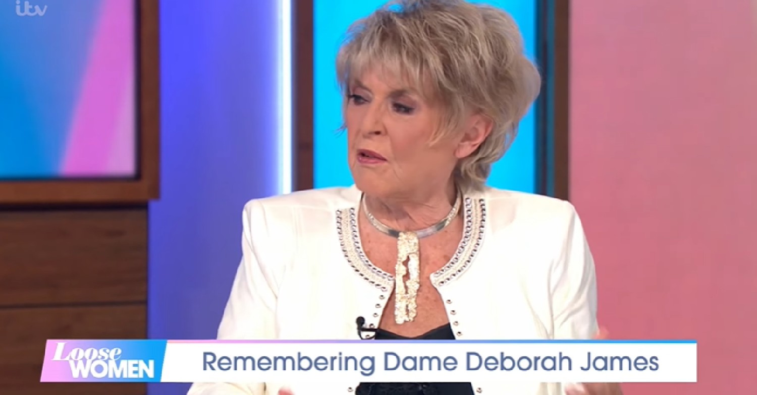 Gloria Hunniford speaking on Loose Women today