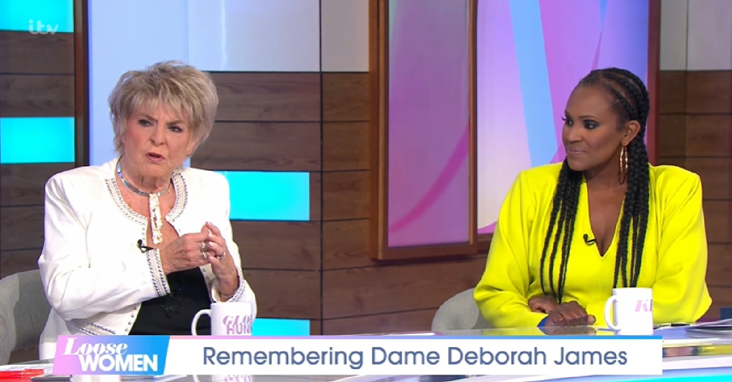 Gloria Hunniford and Kelle Bryan on Loose Women