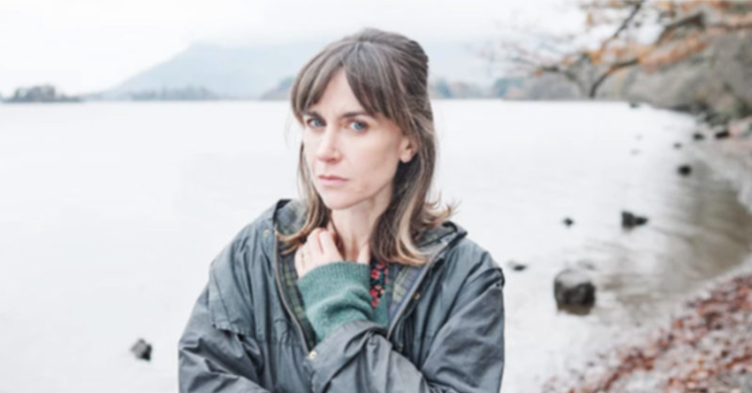 Katherine Kelly looking scared as Sally in Innocent 