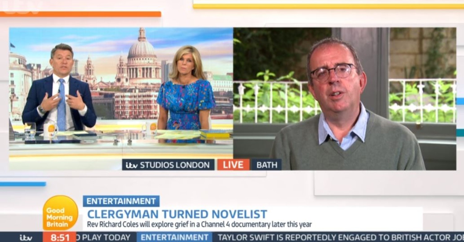 Ben Shephard and Kate Garraway speaking to Richard Coles on GMB today