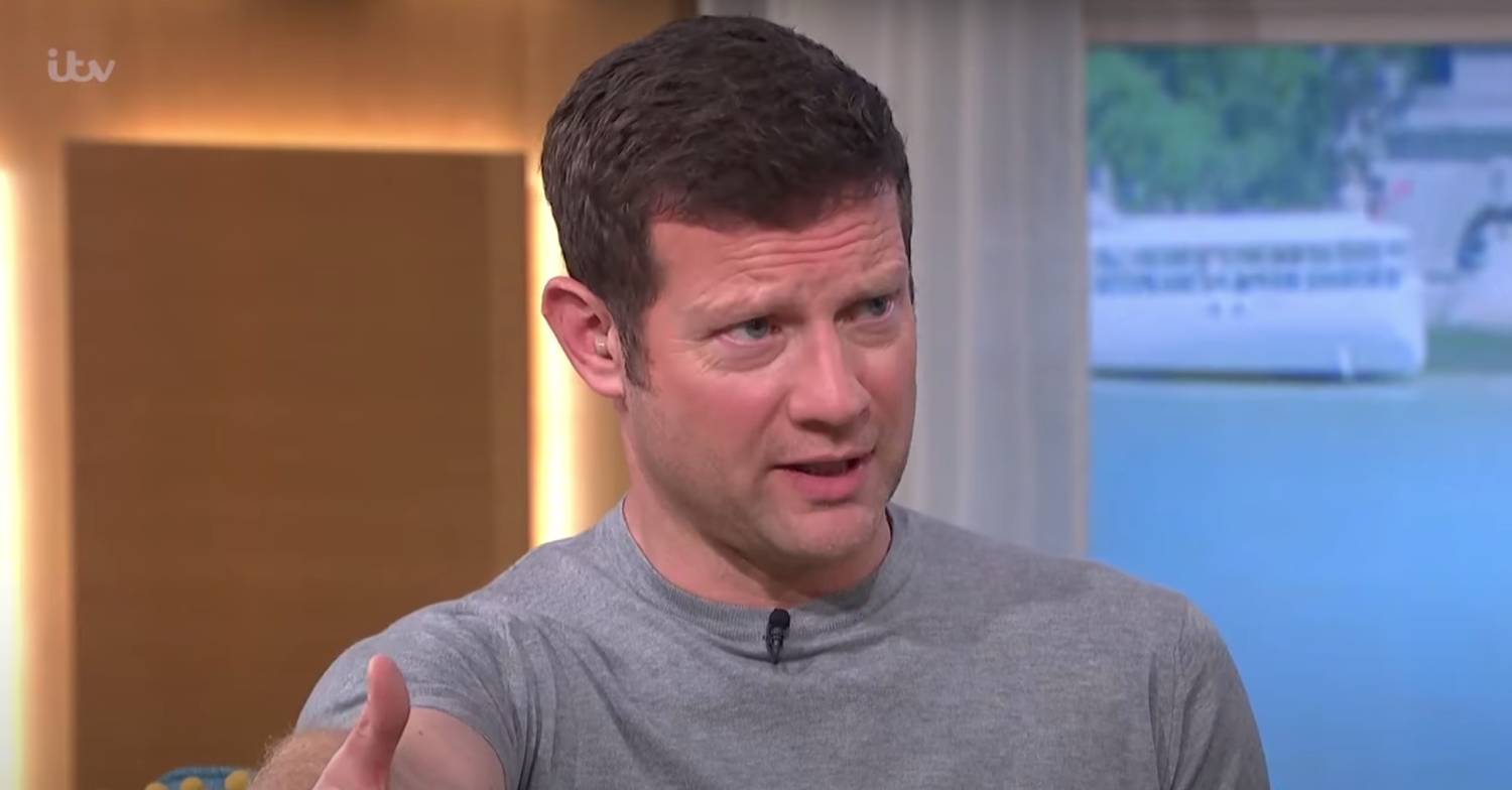 This Morning host Dermot O'Leary dips his head