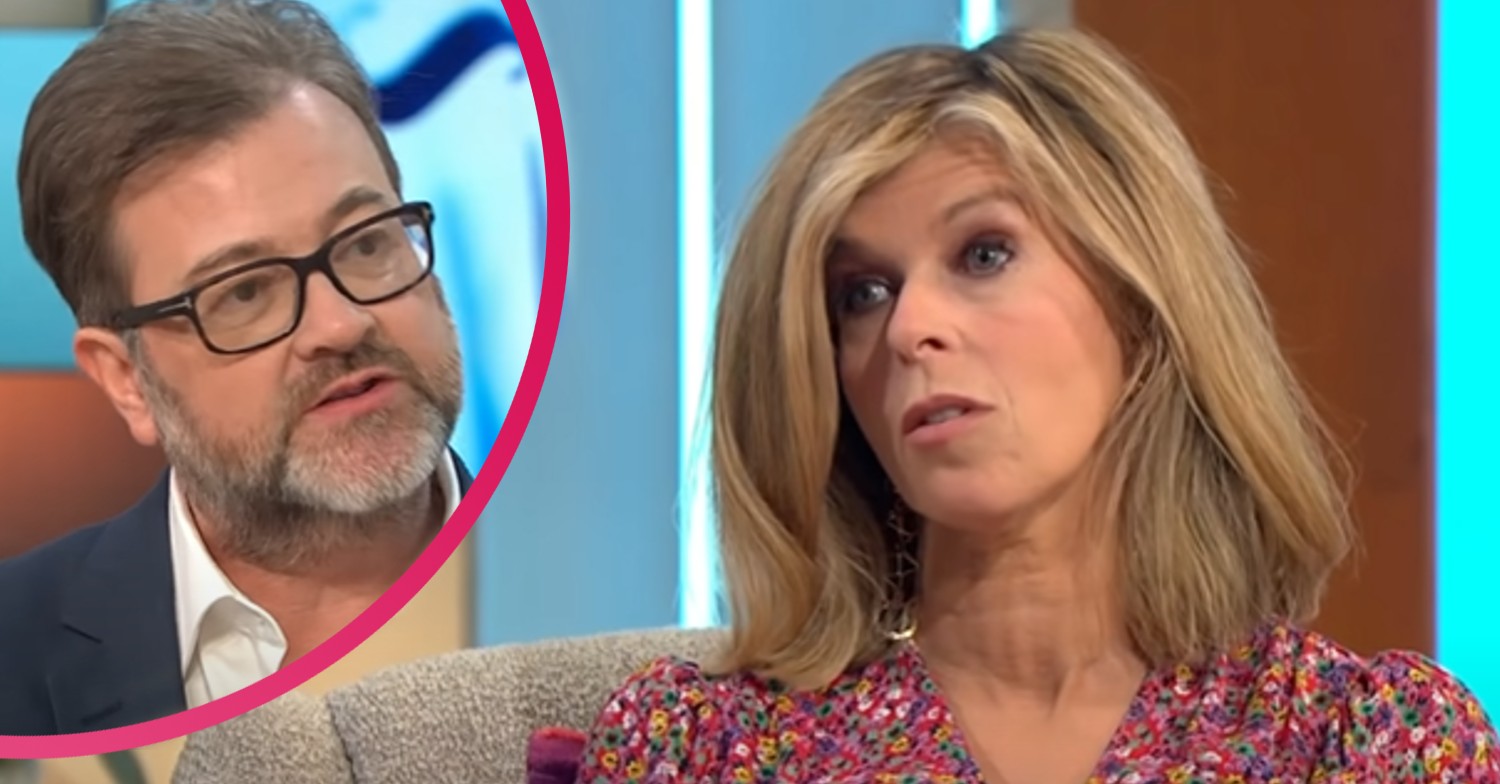 Kate Garraway speaking on Lorraine and husband Derek Draper on GMB