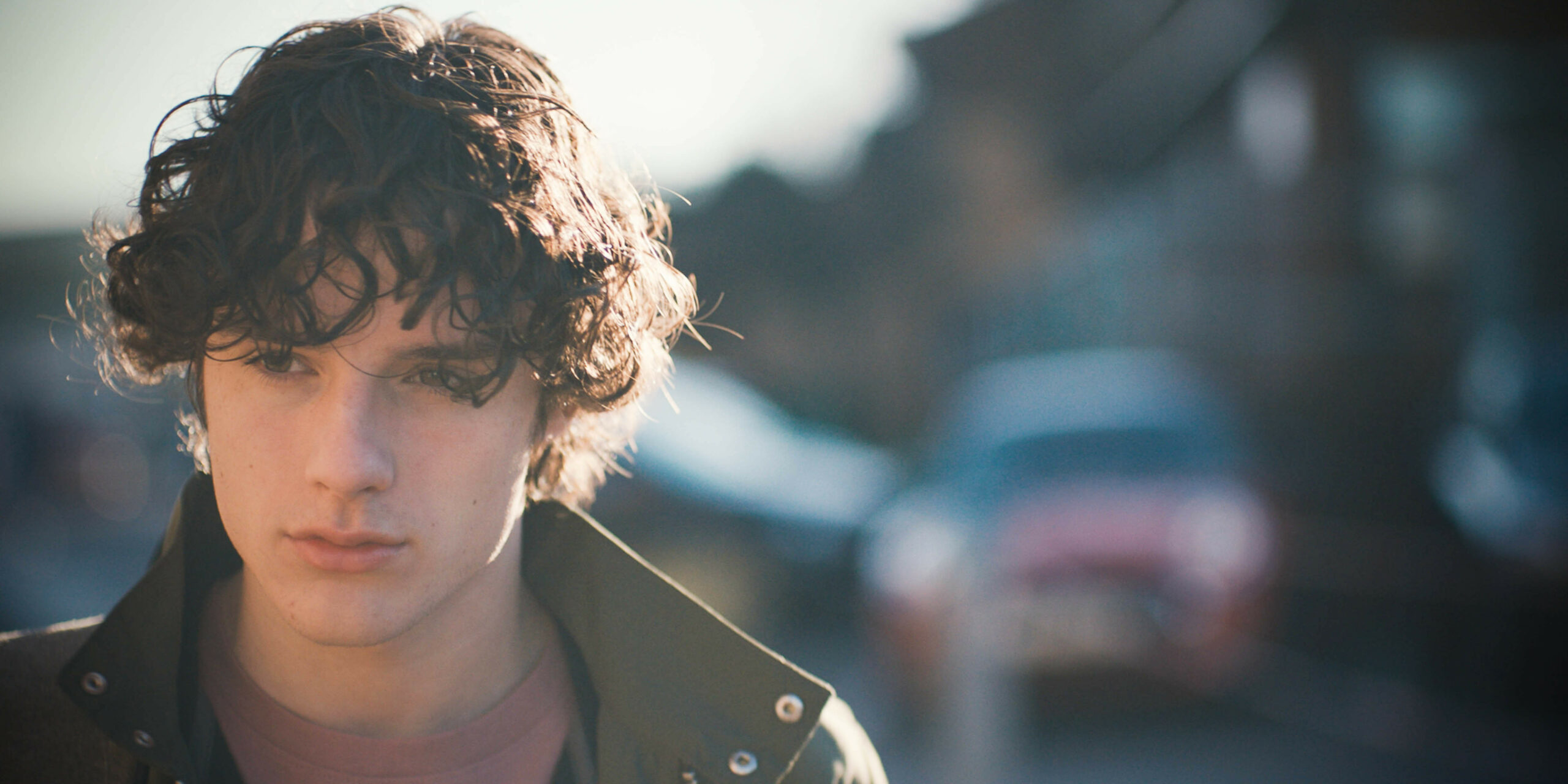 Ollie Hide looks concerned in Casualty