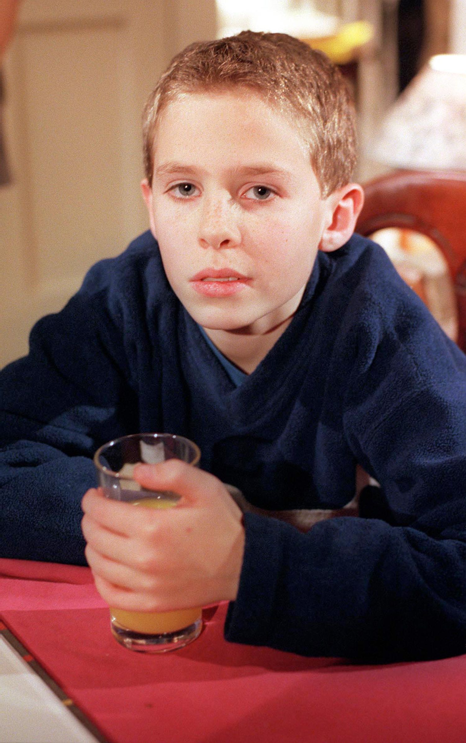 Iain de Caestecker as the original Adam Barlow in Coronation Street