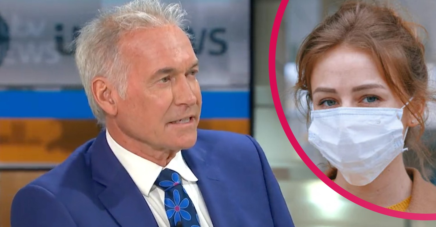 Dr Hilary Jones speaks about masks on GMB today