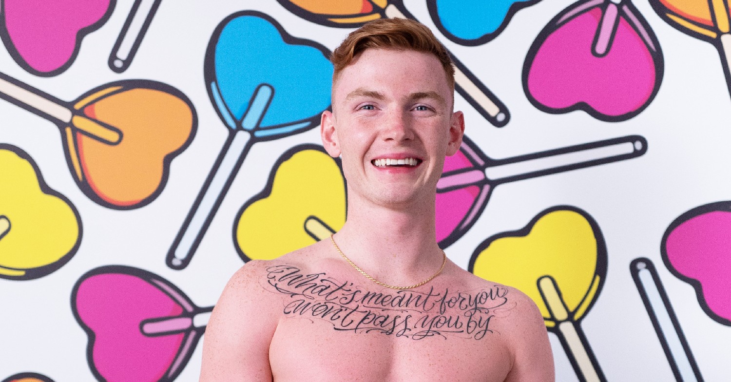 Jack Keating on Love Island