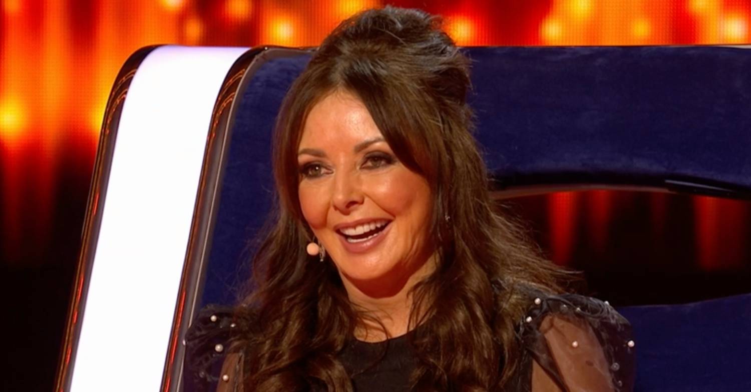 Carol Vorderman beams on BBC show