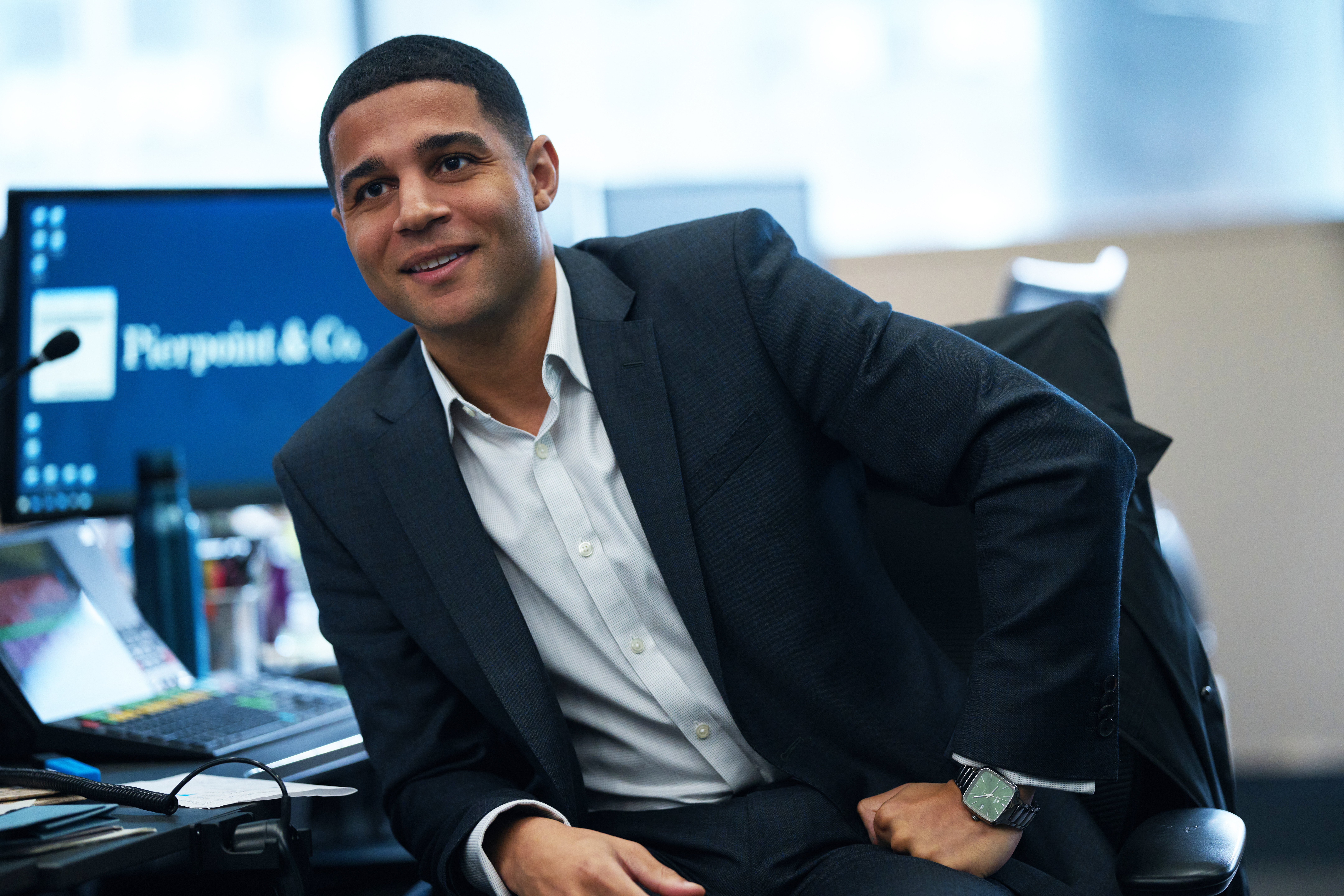 Alex Alomar Akpobome as Danny Van Deventer in Industry season 2