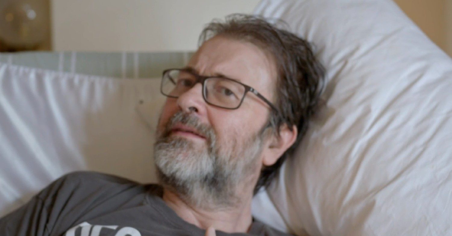 Derek Draper in Caring for Derek documentary