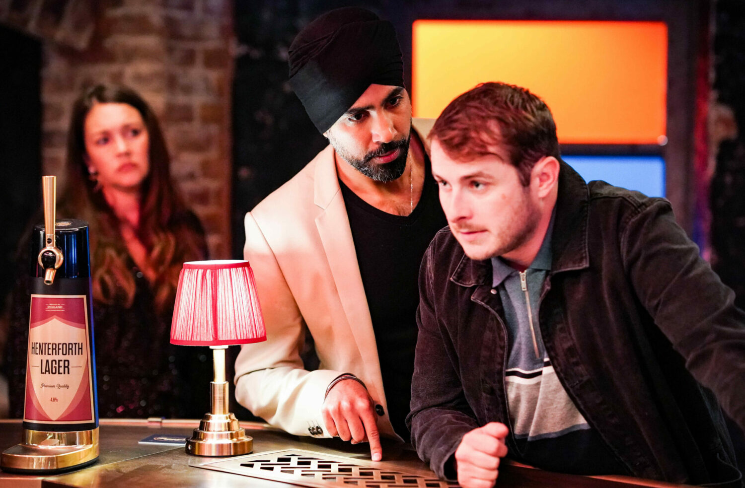 EastEnders Kheerat lays down the law with Ben