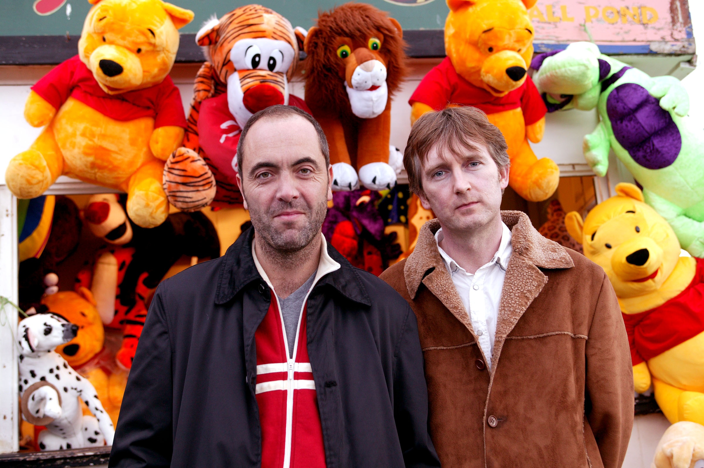 Pearce Quigley with James Nesbitt in Big Dippers