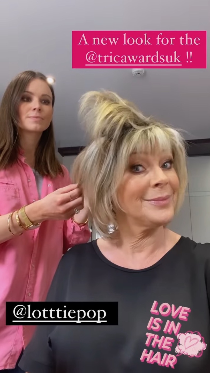 Ruth Langsford shows off her new look on Instagram