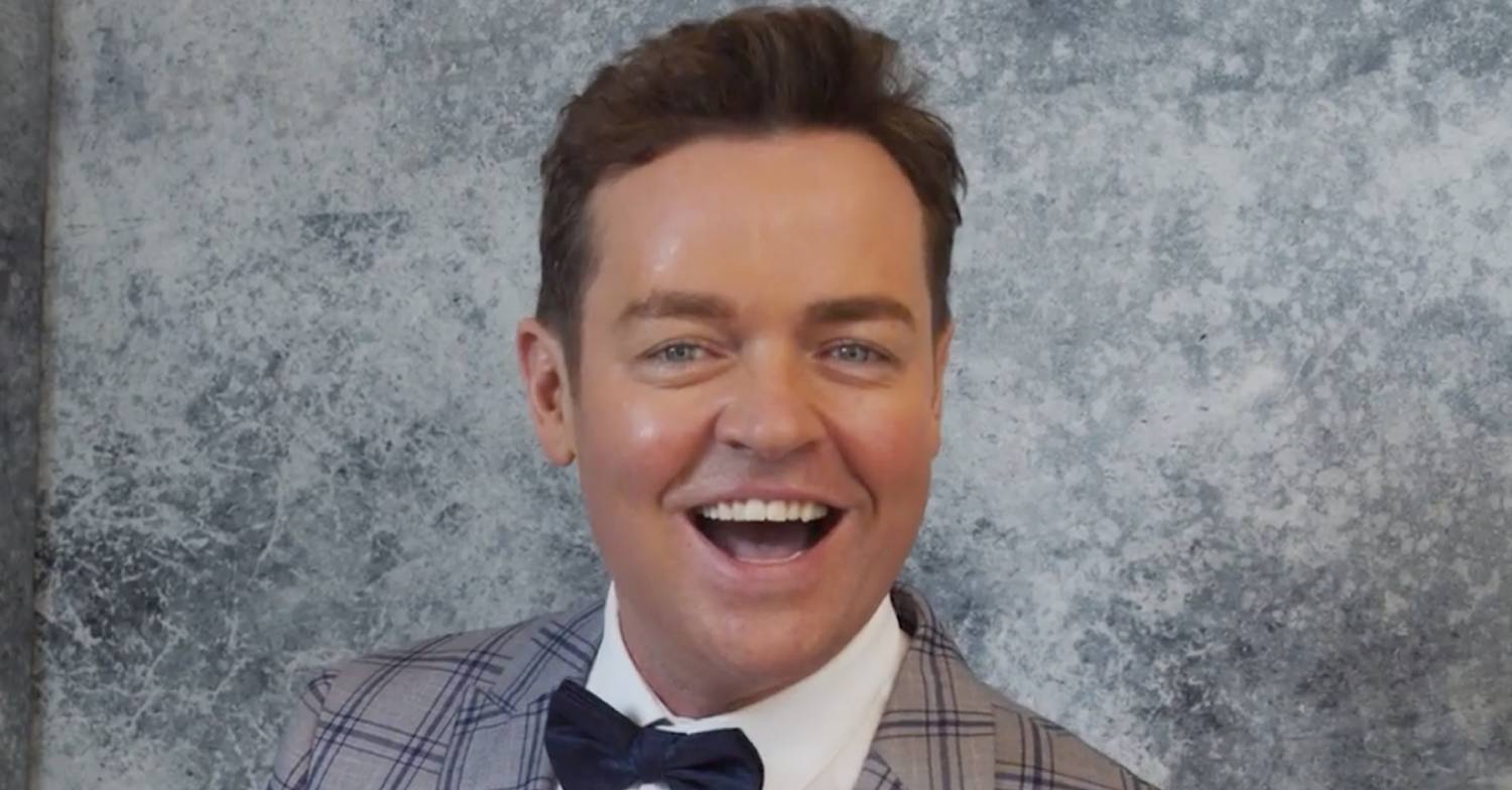 Stephen Mulhern smiles to the camera