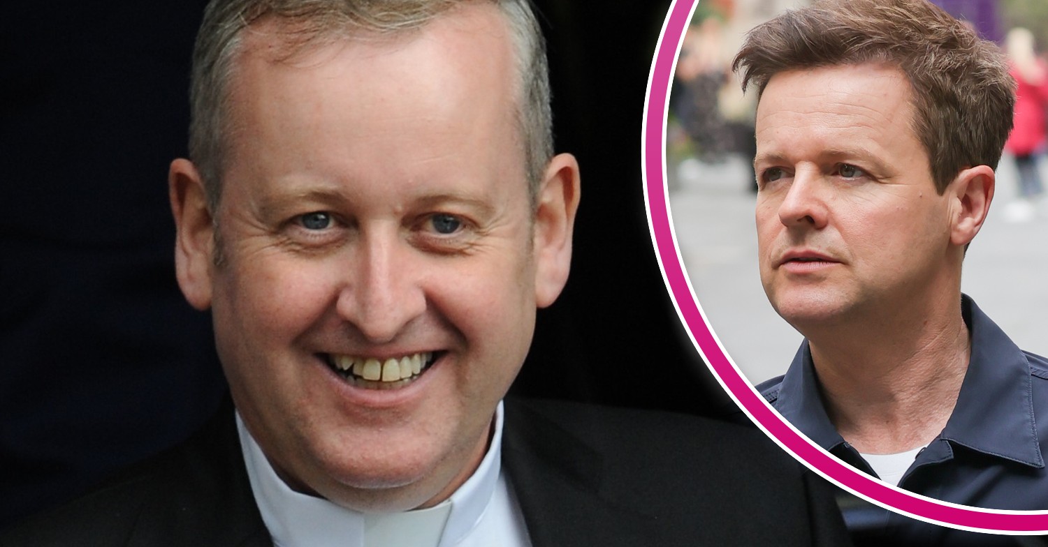 Declan Donnelly and his brother Dermott smiling