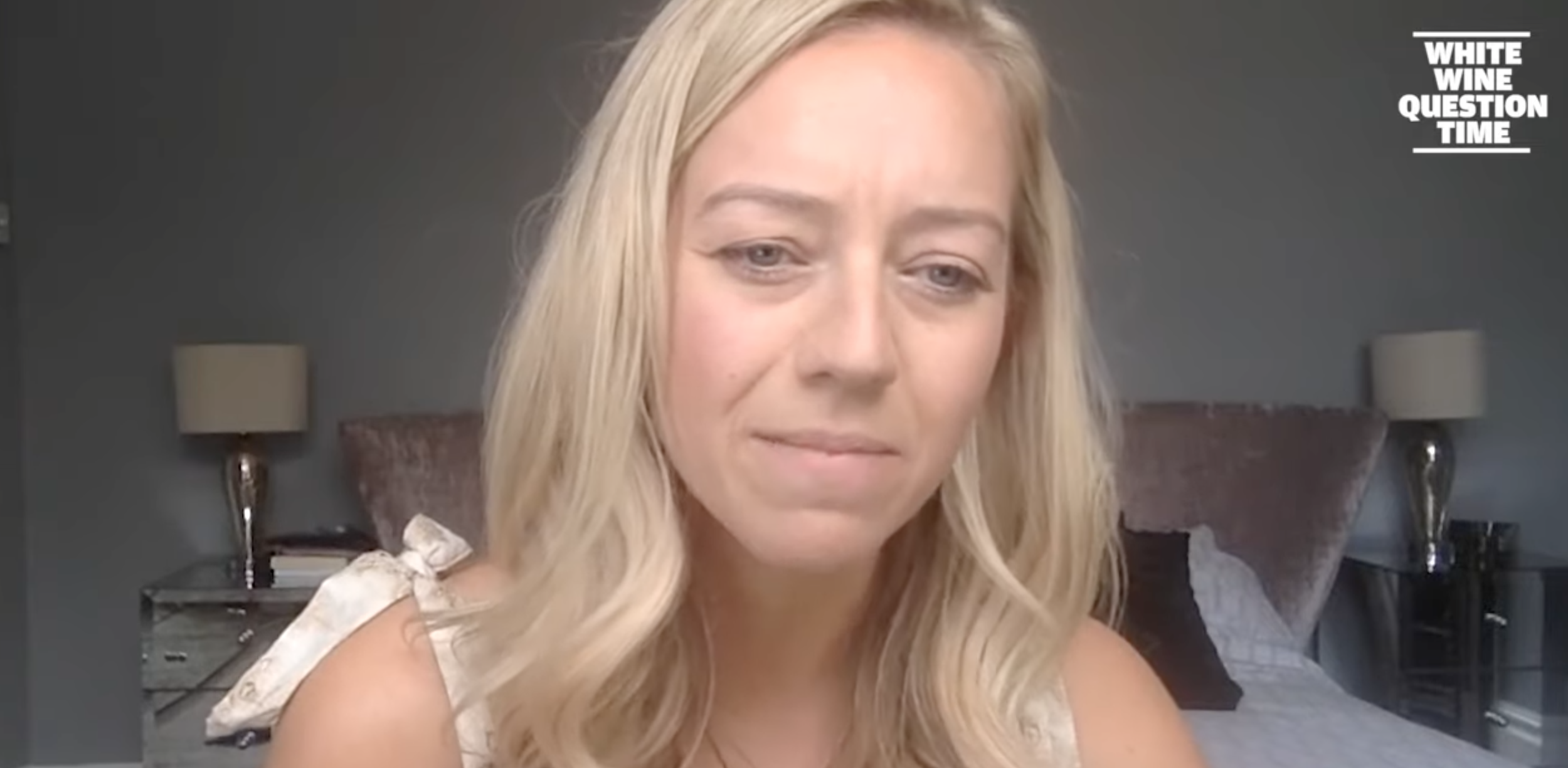 Kelsey Parker looking sad