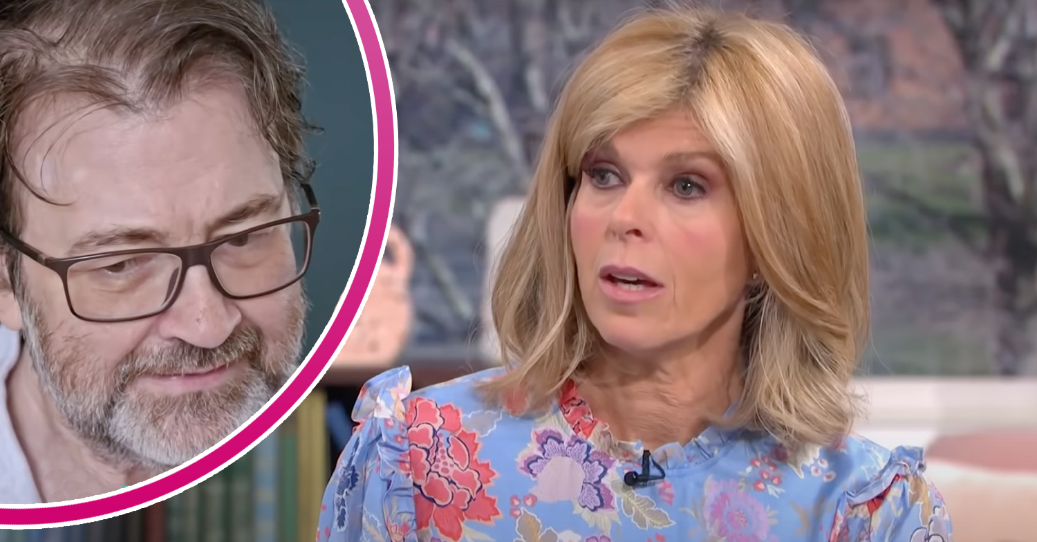 Kate Garraway and Derek looking sad