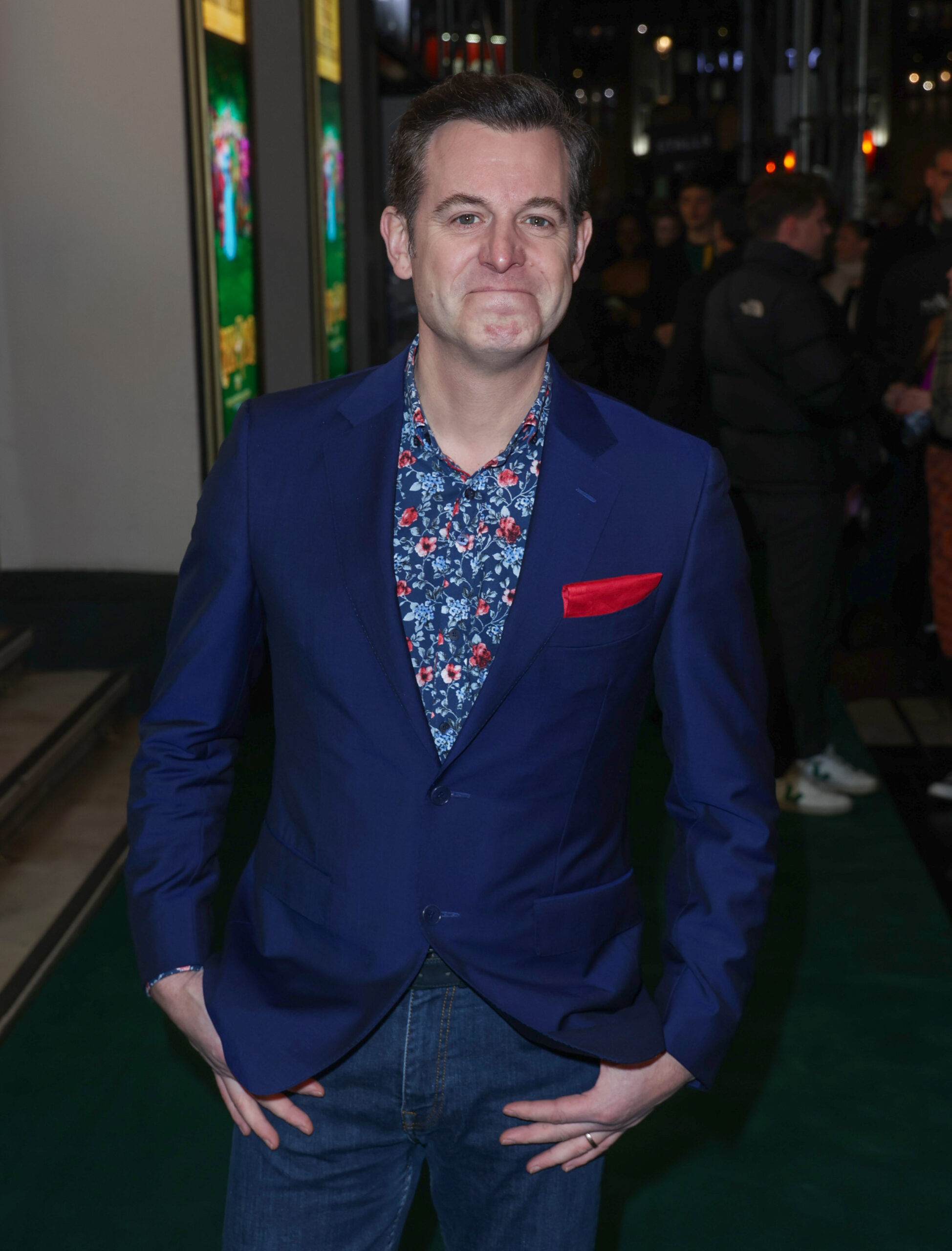 Matt Baker looking glum