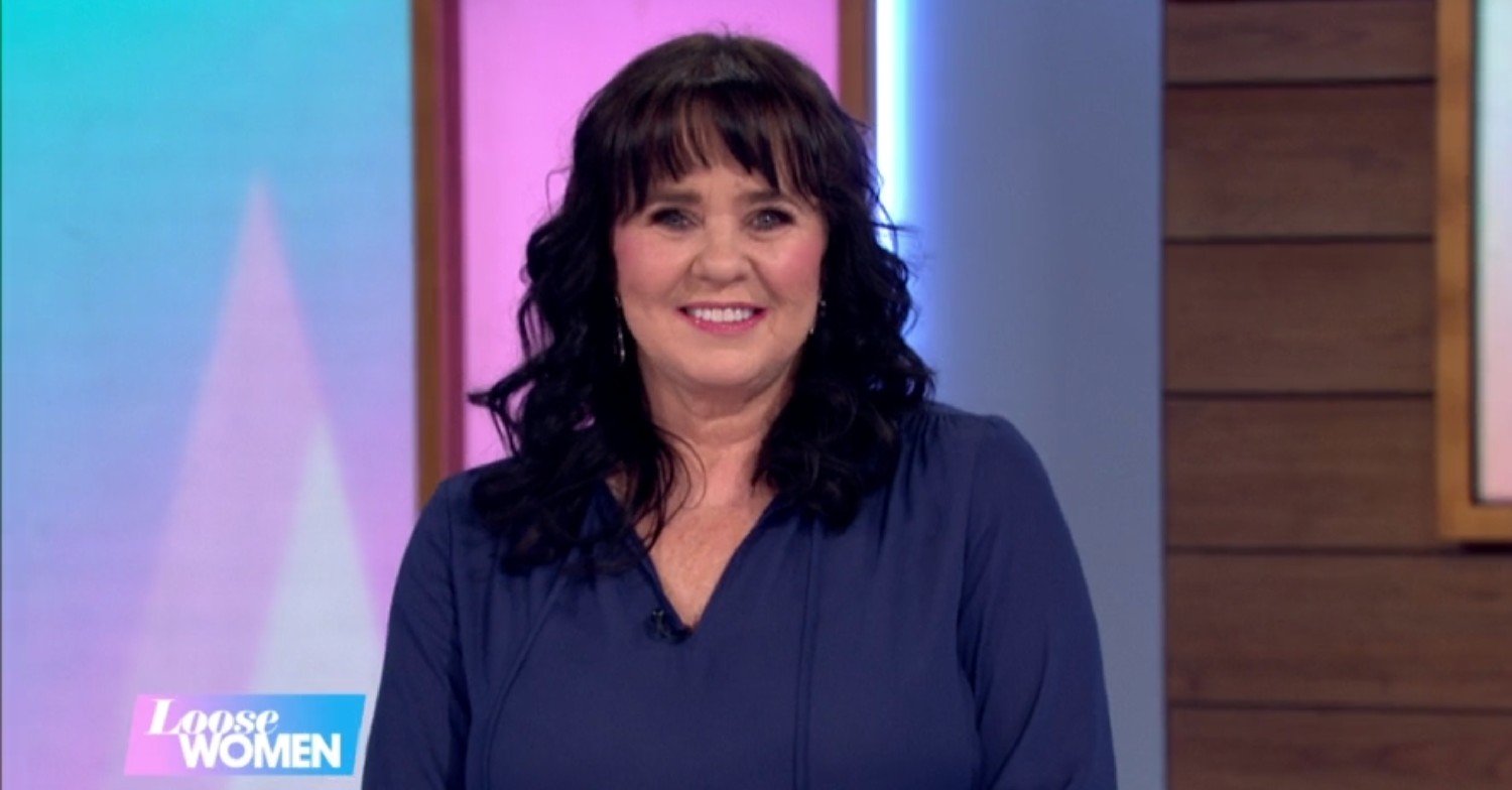 Coleen Nolan smiling on Loose Women
