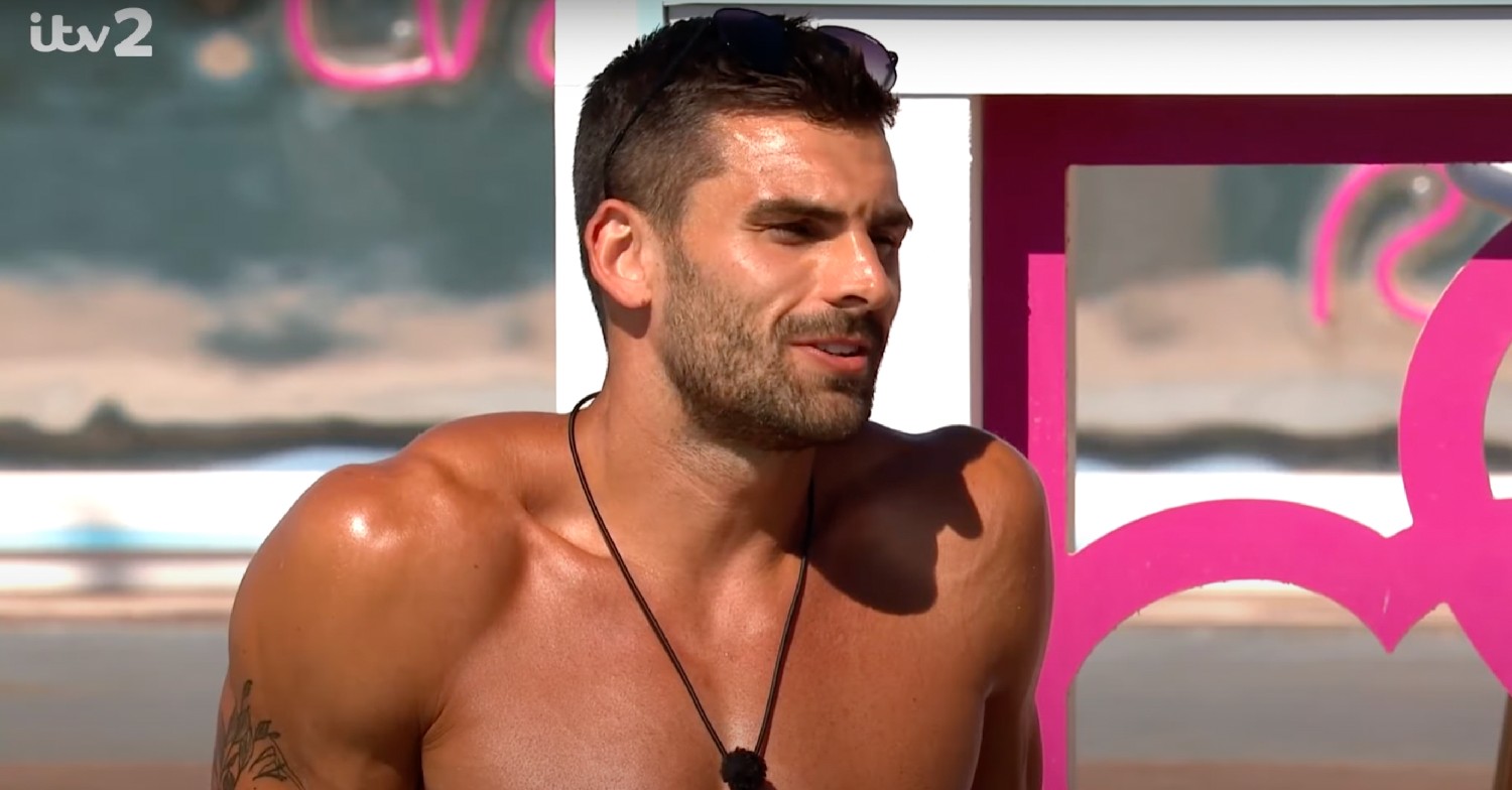 Adam Collard on Love Island