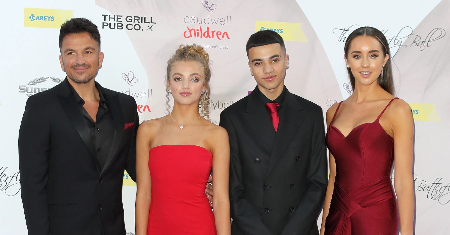 Peter Andre, Princess Andre,Junior Andre, Emily Andre 