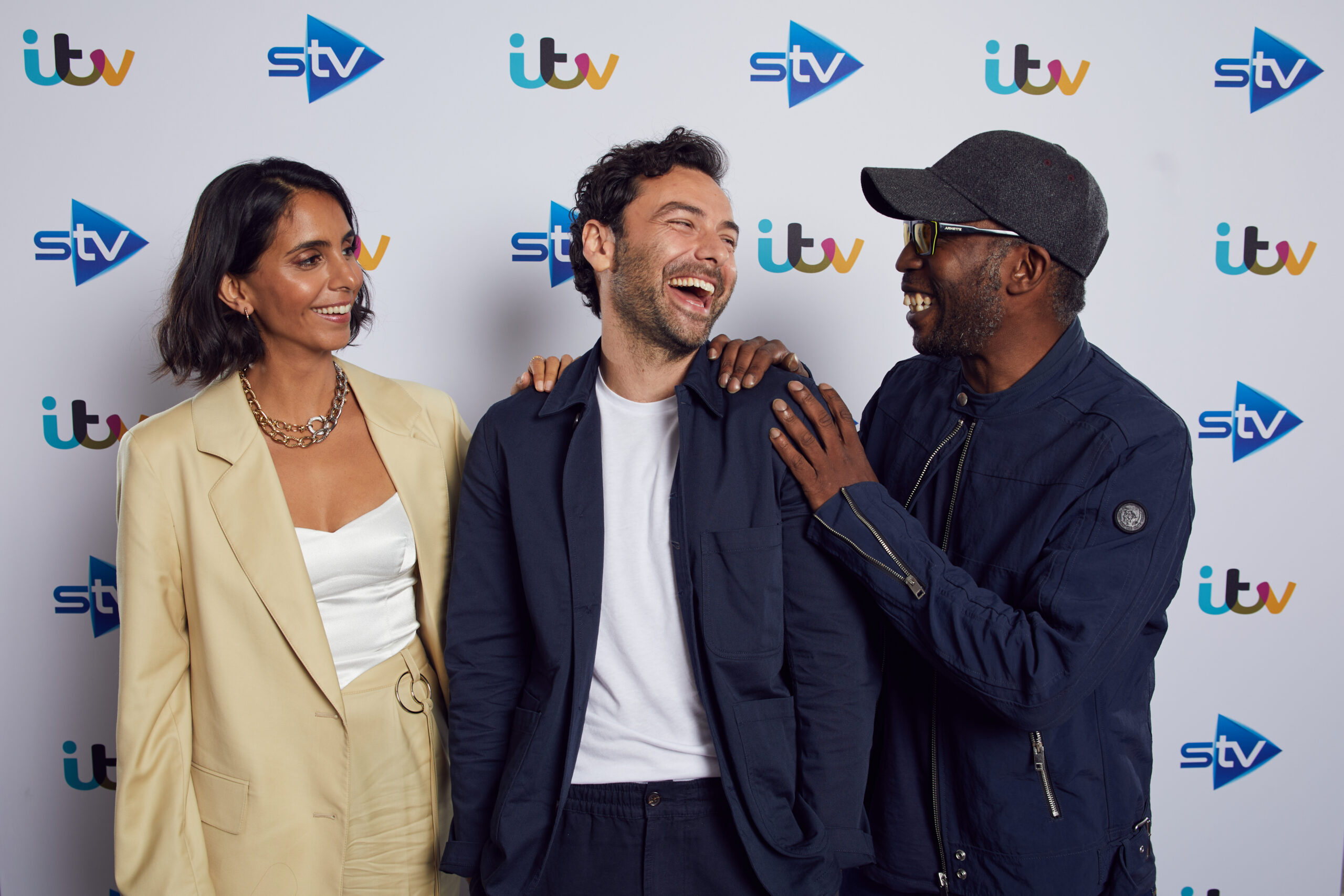 Casts members of the Suspect at the premiere in London