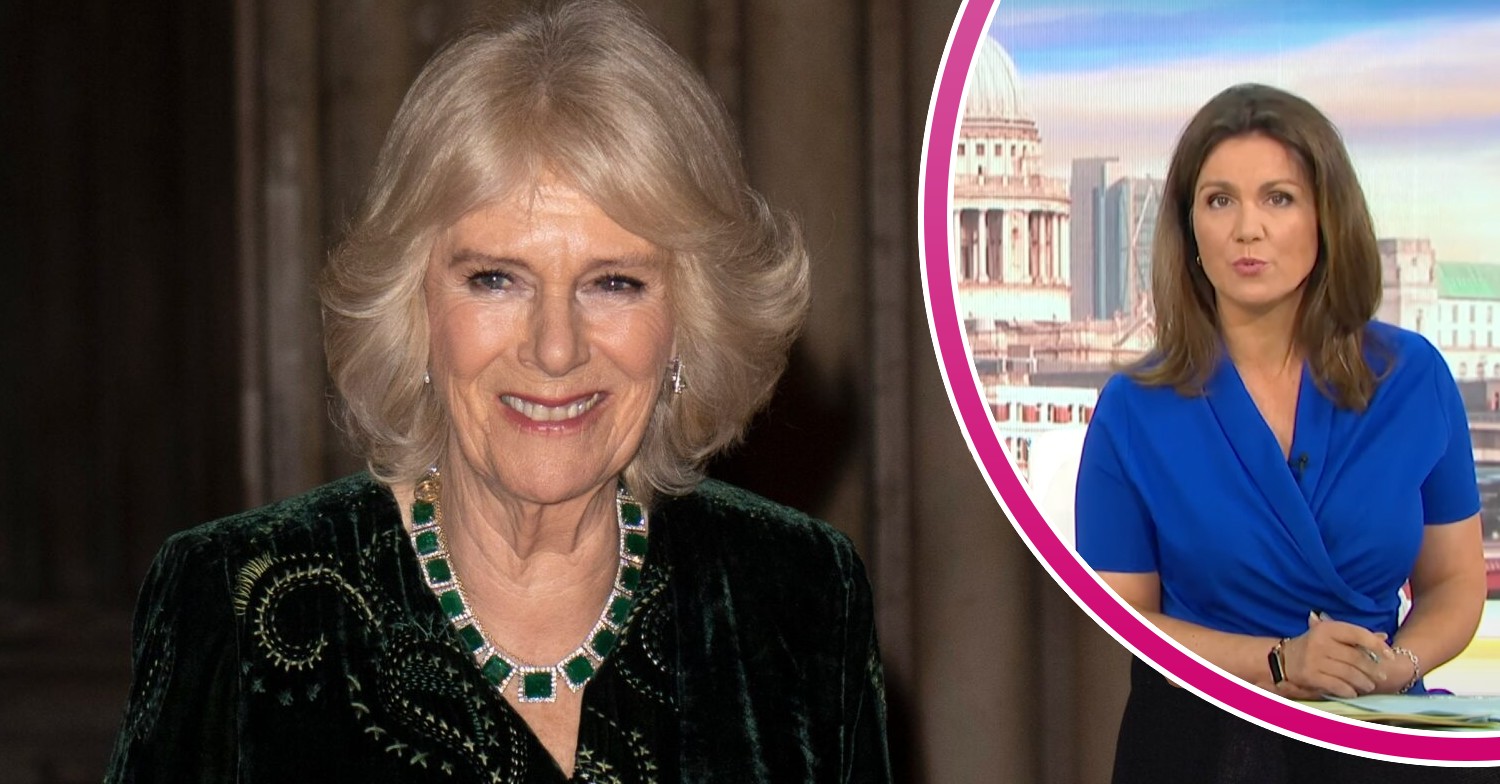 Camilla, Susanna Reid on GMB today