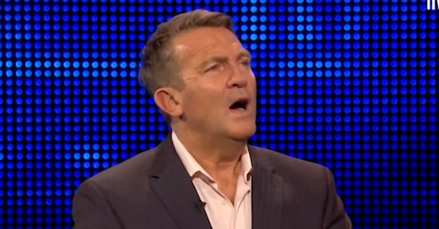 Bradley Walsh arguing on The Chase 