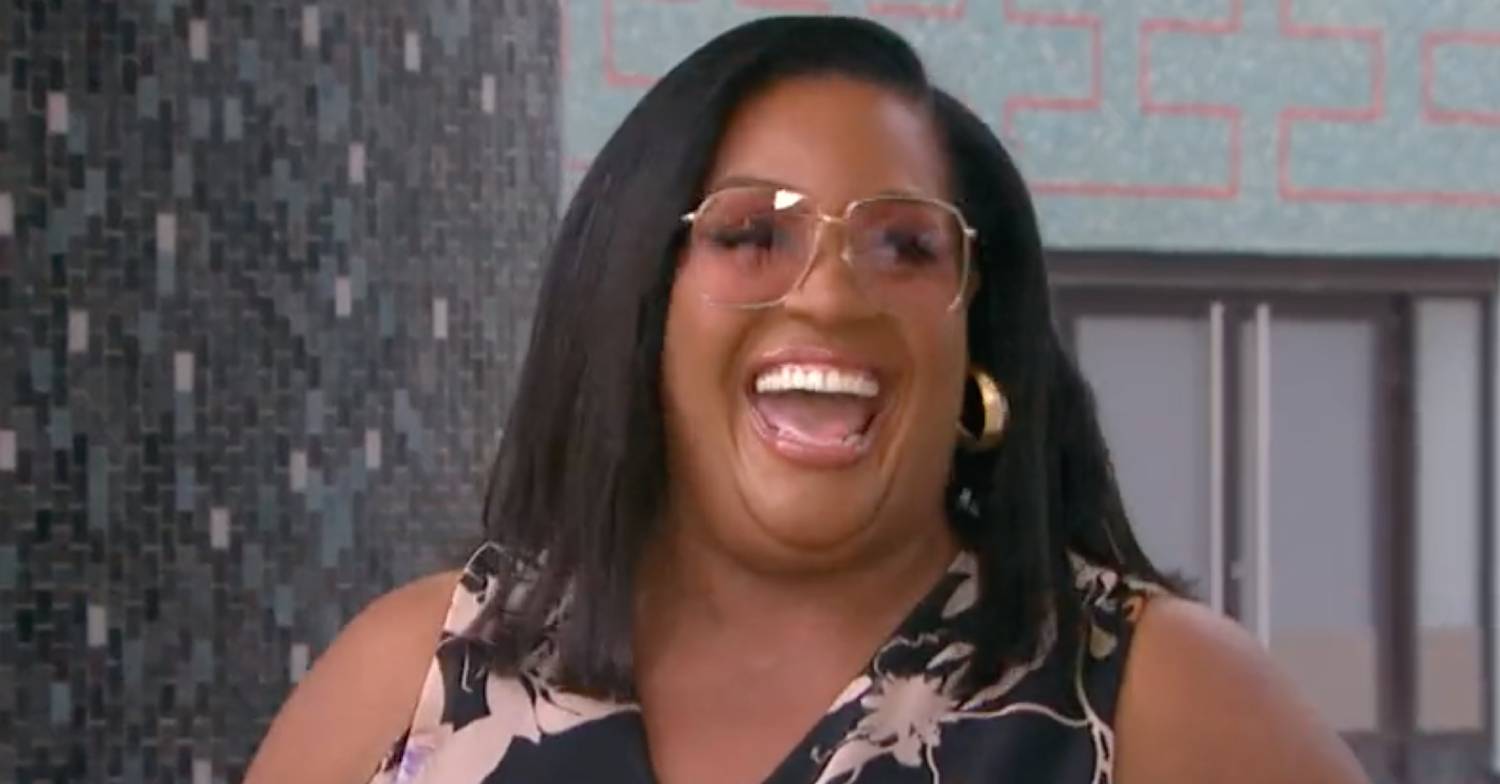 Alison Hammond laughs on This Morning today