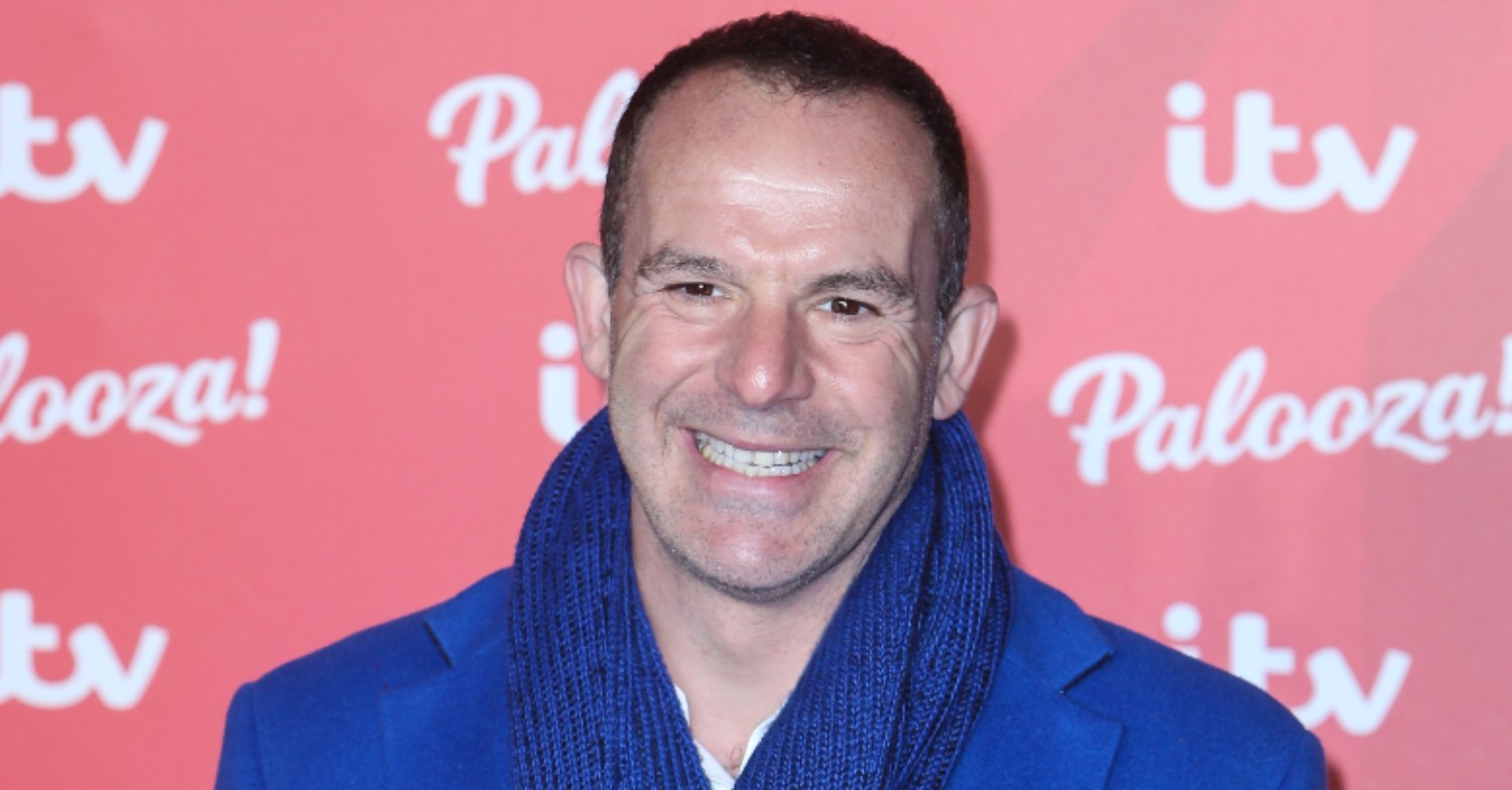 Martin Lewis smiling on red carpet at ITV Palooza