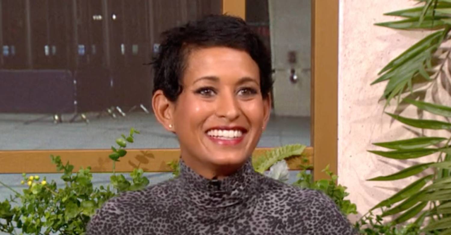 Naga Munchetty smiles