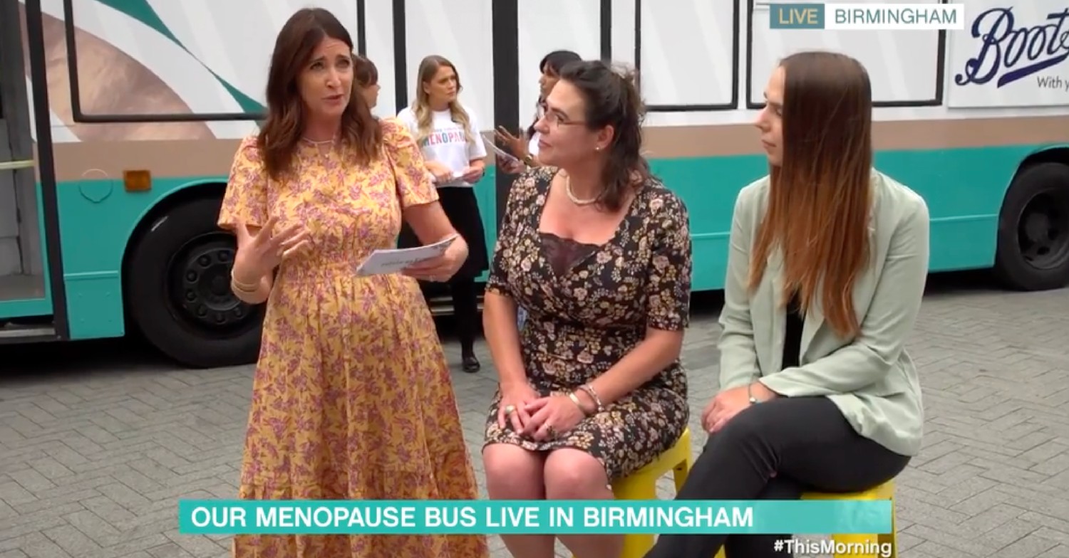 Lisa Snowdon emotional on This Morning today