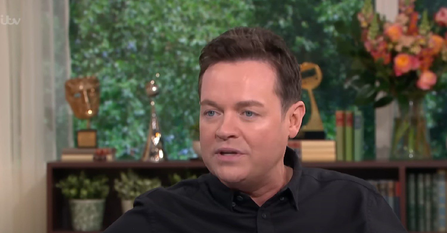 Stephen Mulhern talking on This Morning