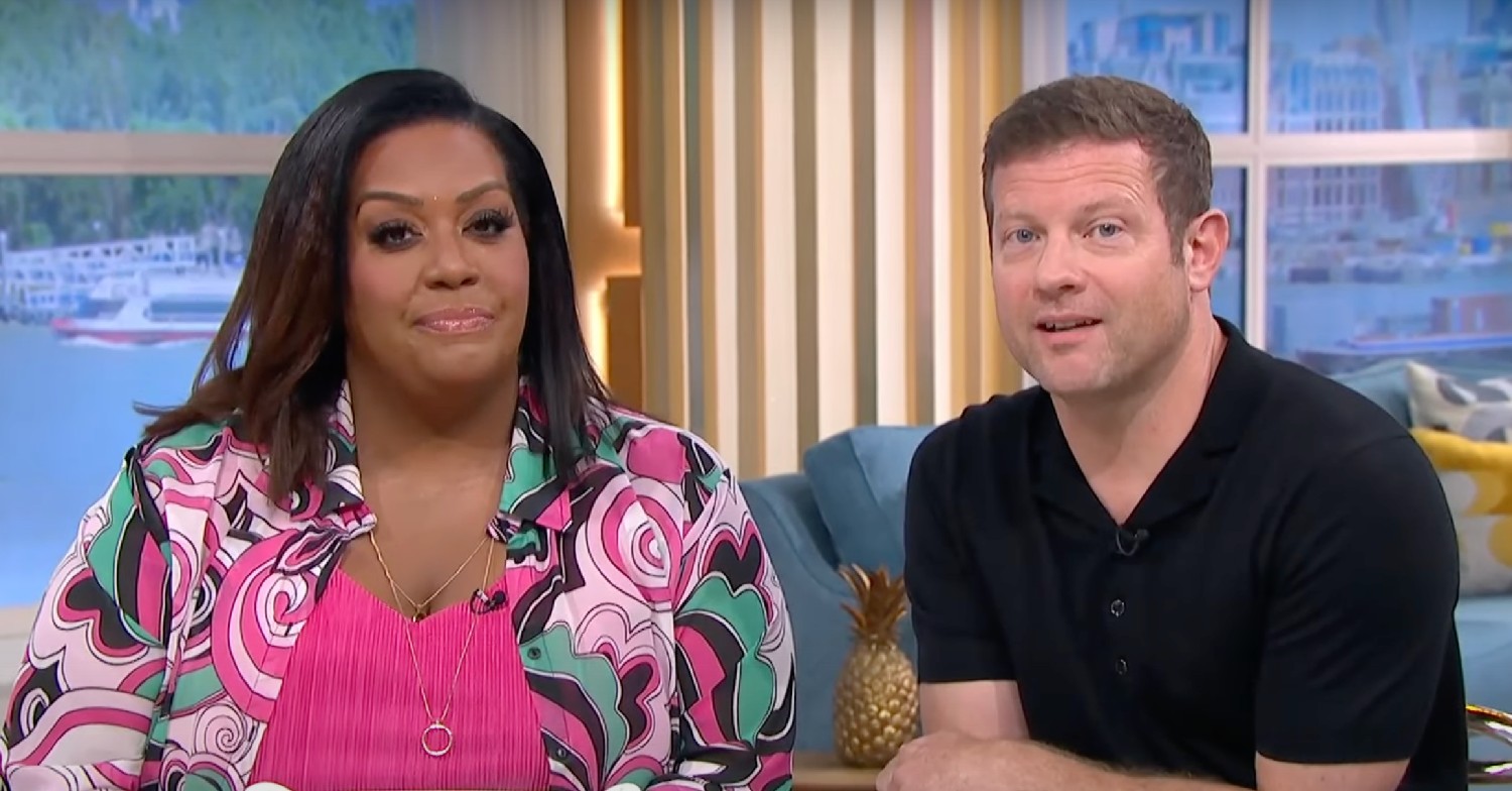 Alison Hammond and Dermot O'Leary on This Morning today