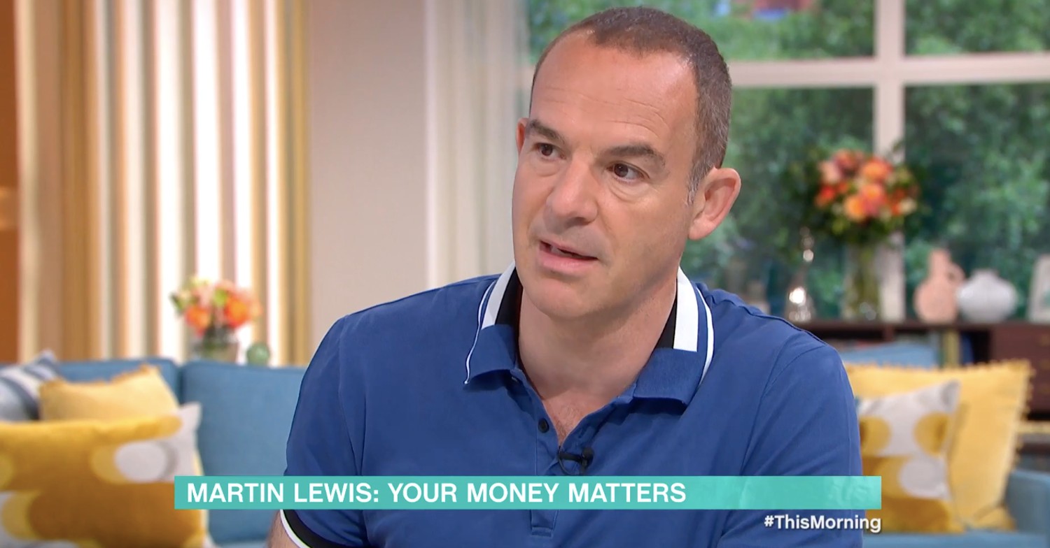 Martin Lewis appears on ITV This Morning