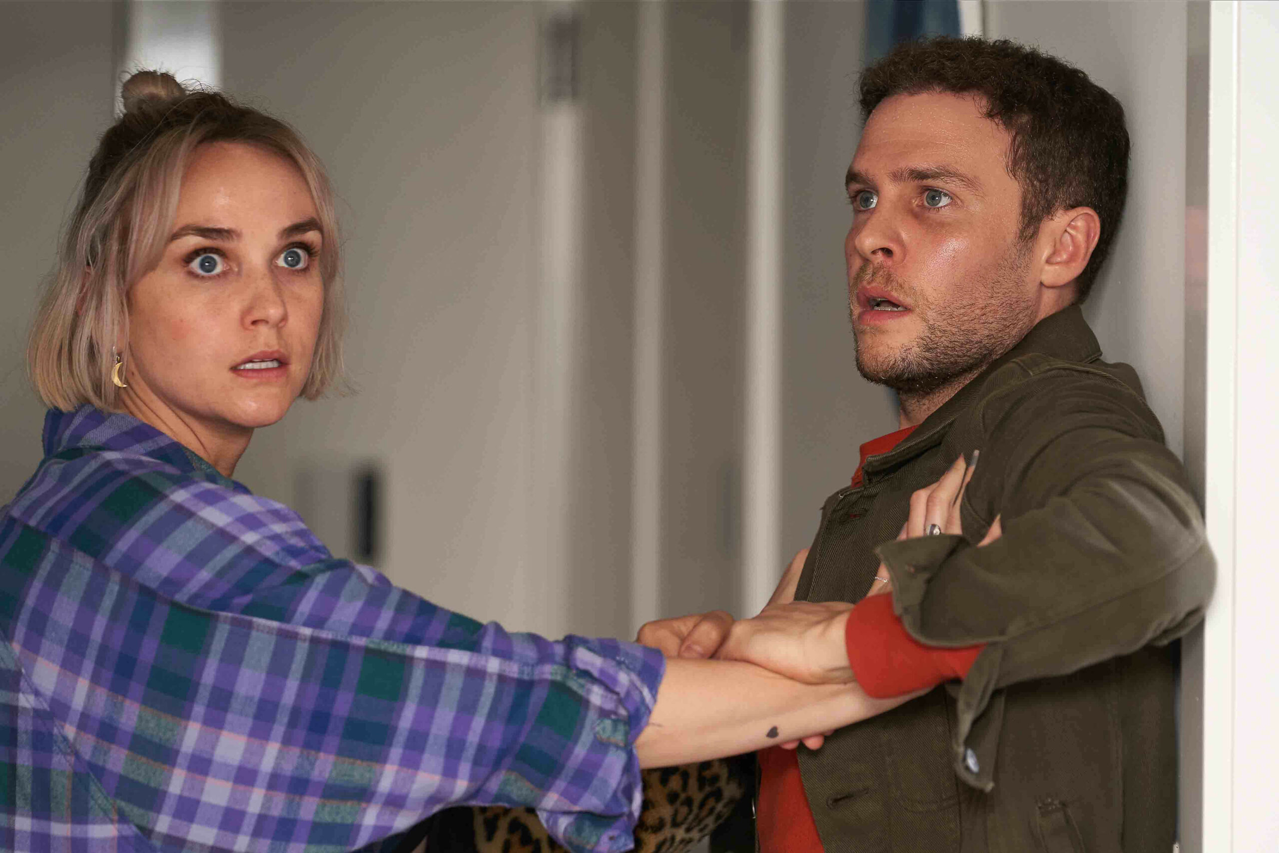 Sam and Gabe in The Control Room episode 3