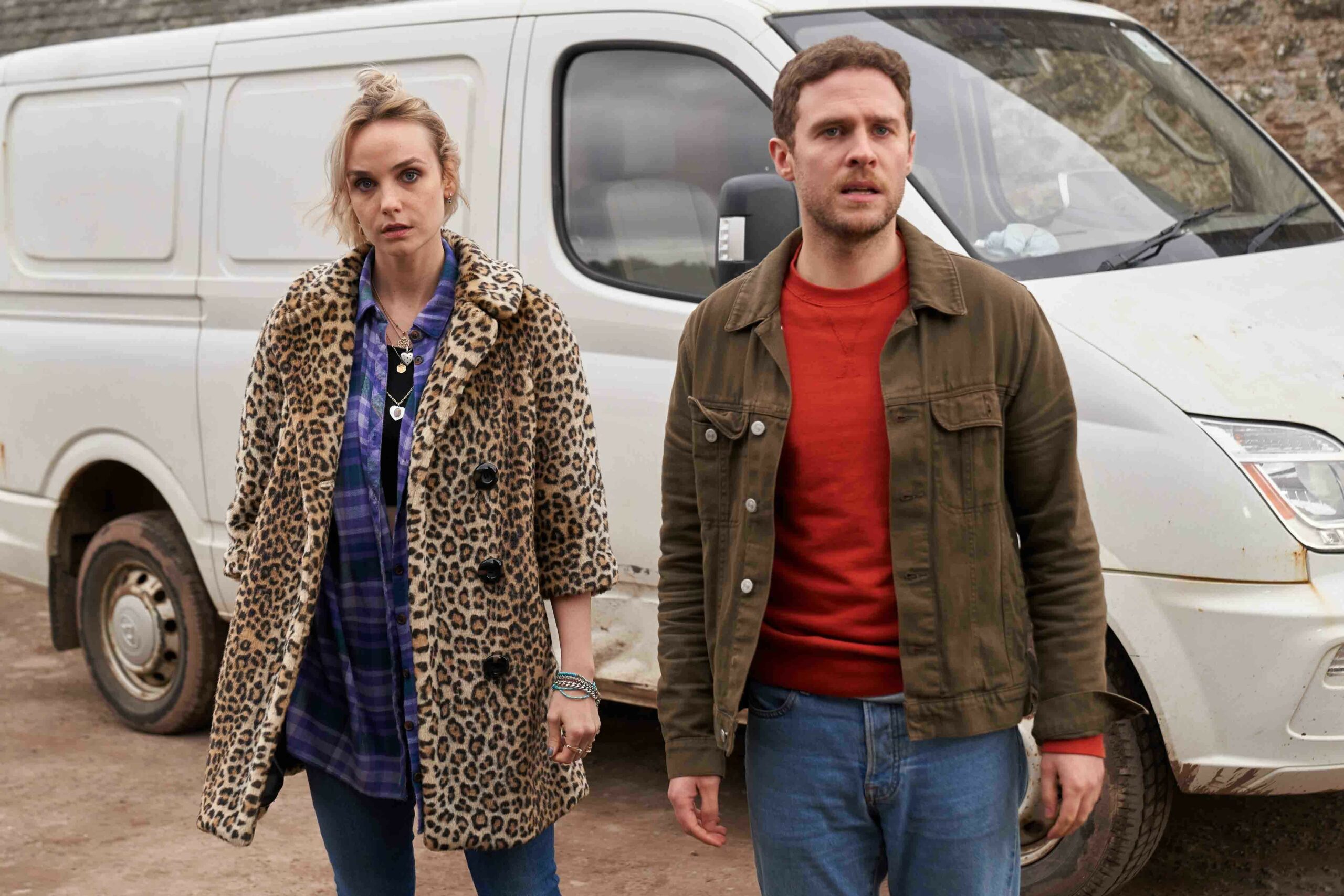 Sam and Gabe in The Control Room