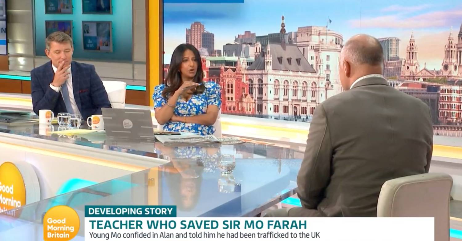 Ranvir Singh folds her arms on GMB today
