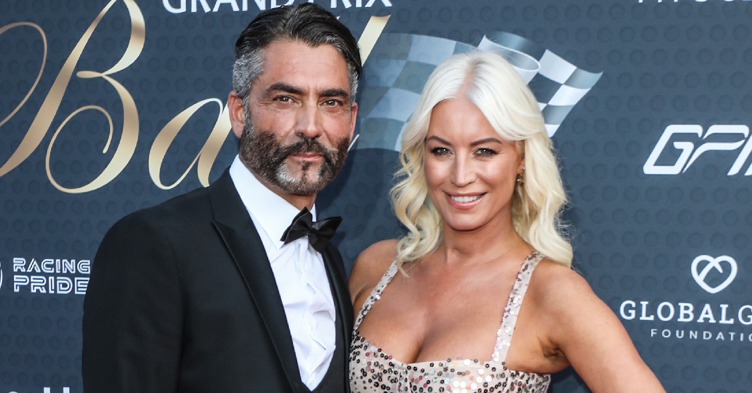 Denise Van Outen and her new boyfriend Jimmy