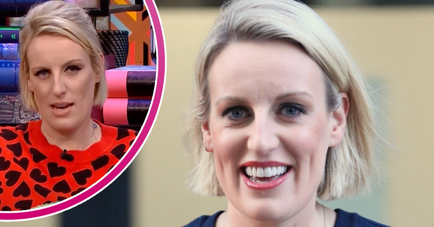 Steph McGovern smiling and presenting her show