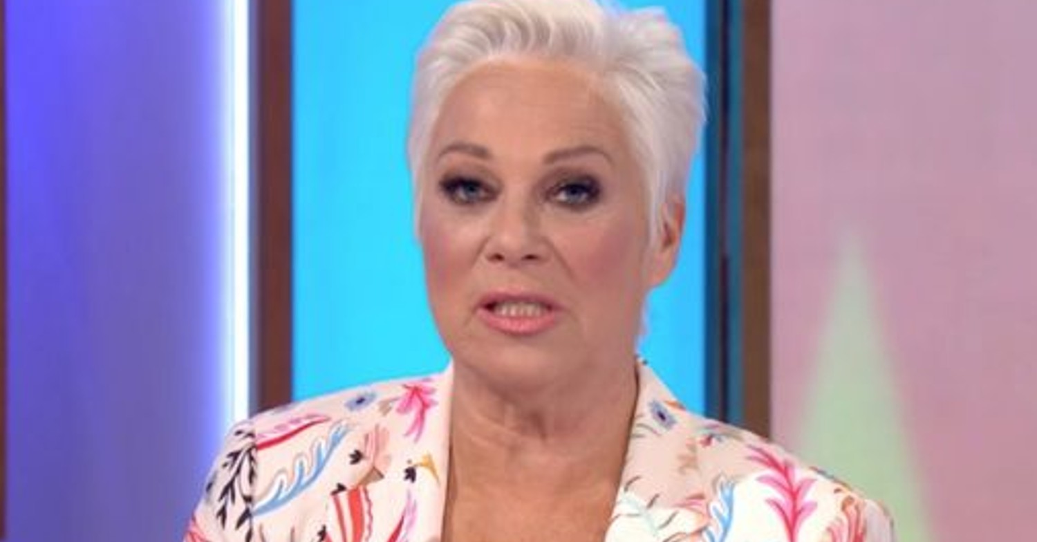 Denise Welch on the Loose Women panel today