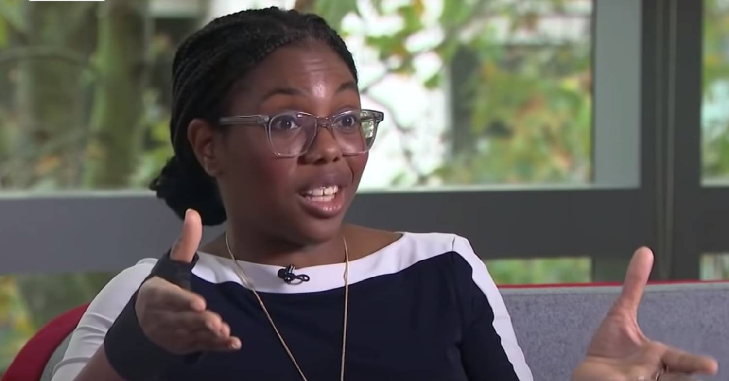Kemi Badenoch stresses her point