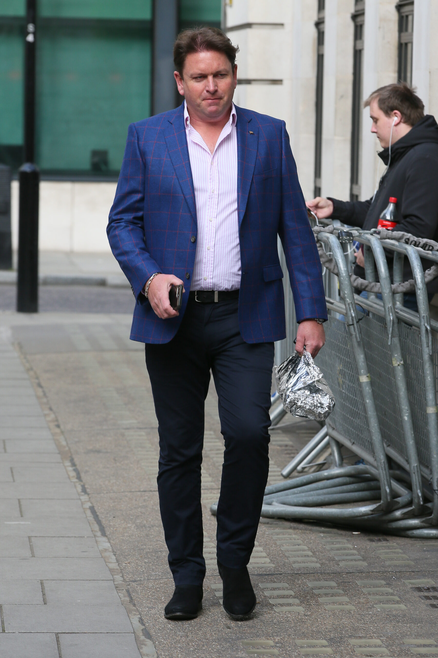Saturday Morning star James Martin seen leaving BBC Radio Two