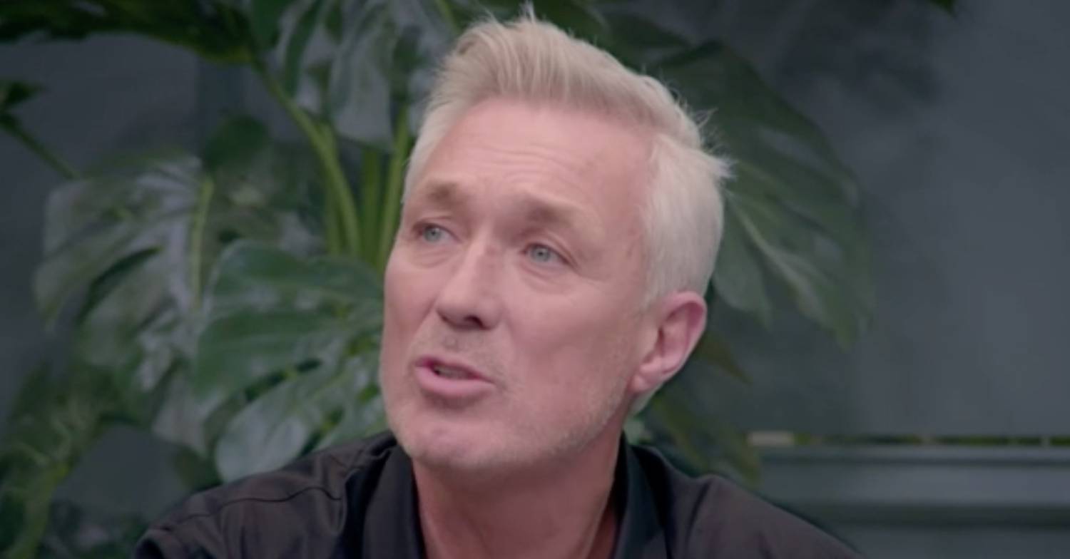 Martin Kemp looks concerned