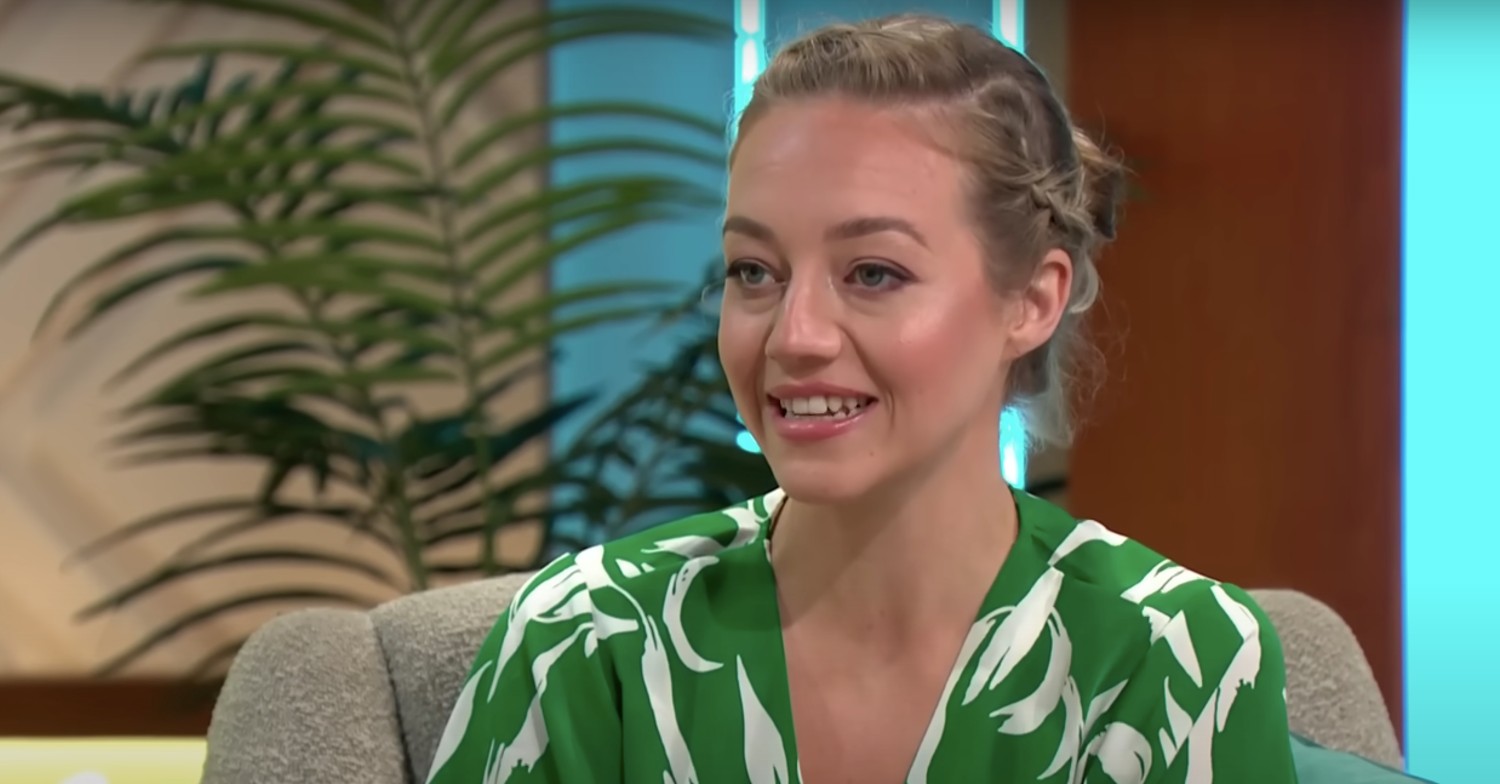 Kelsey Parker smiling on Lorraine