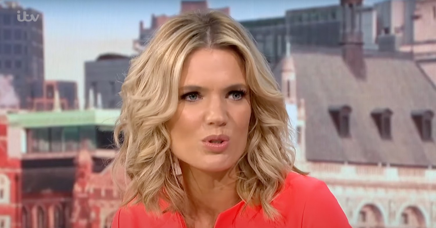 Charlotte Hawkins speaking on GMB today