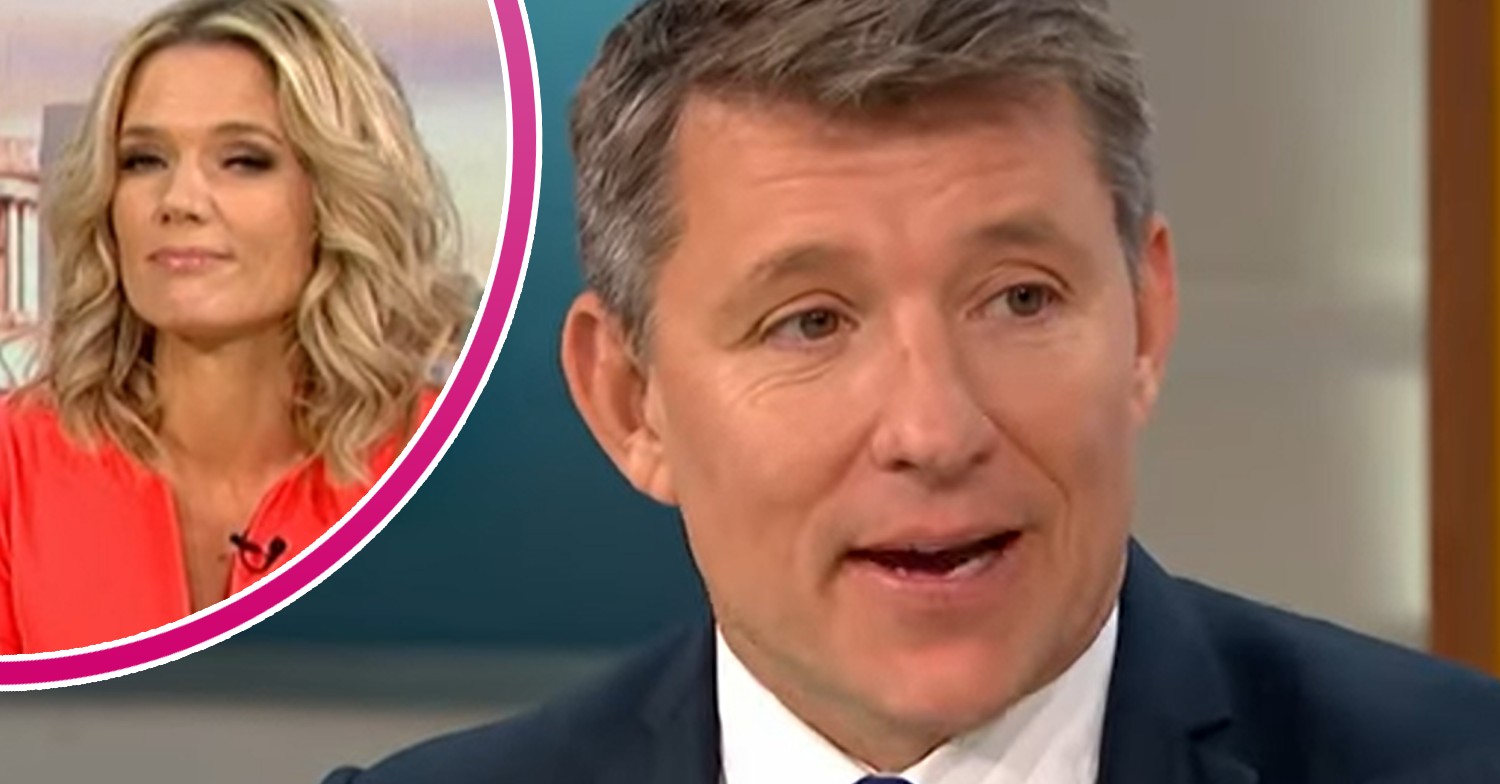 Ben Shephard and Charlotte Hawkins on GMB today